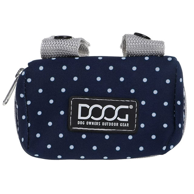 Walkie Pouch - Neoprene - Stella - Navy with White Spots