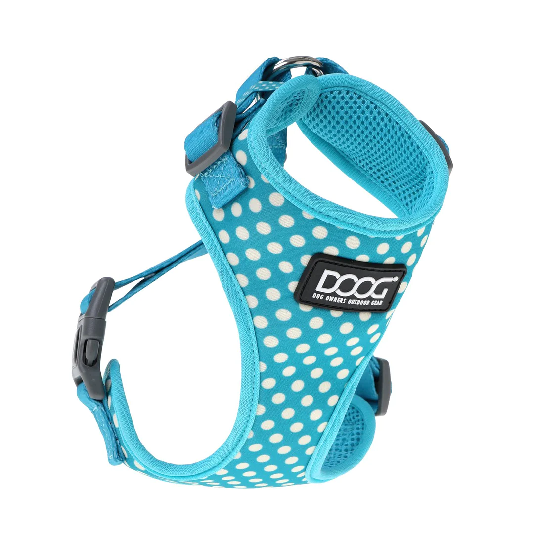 Neoflex Soft Harness - Snoopy - Blue with White Spots
