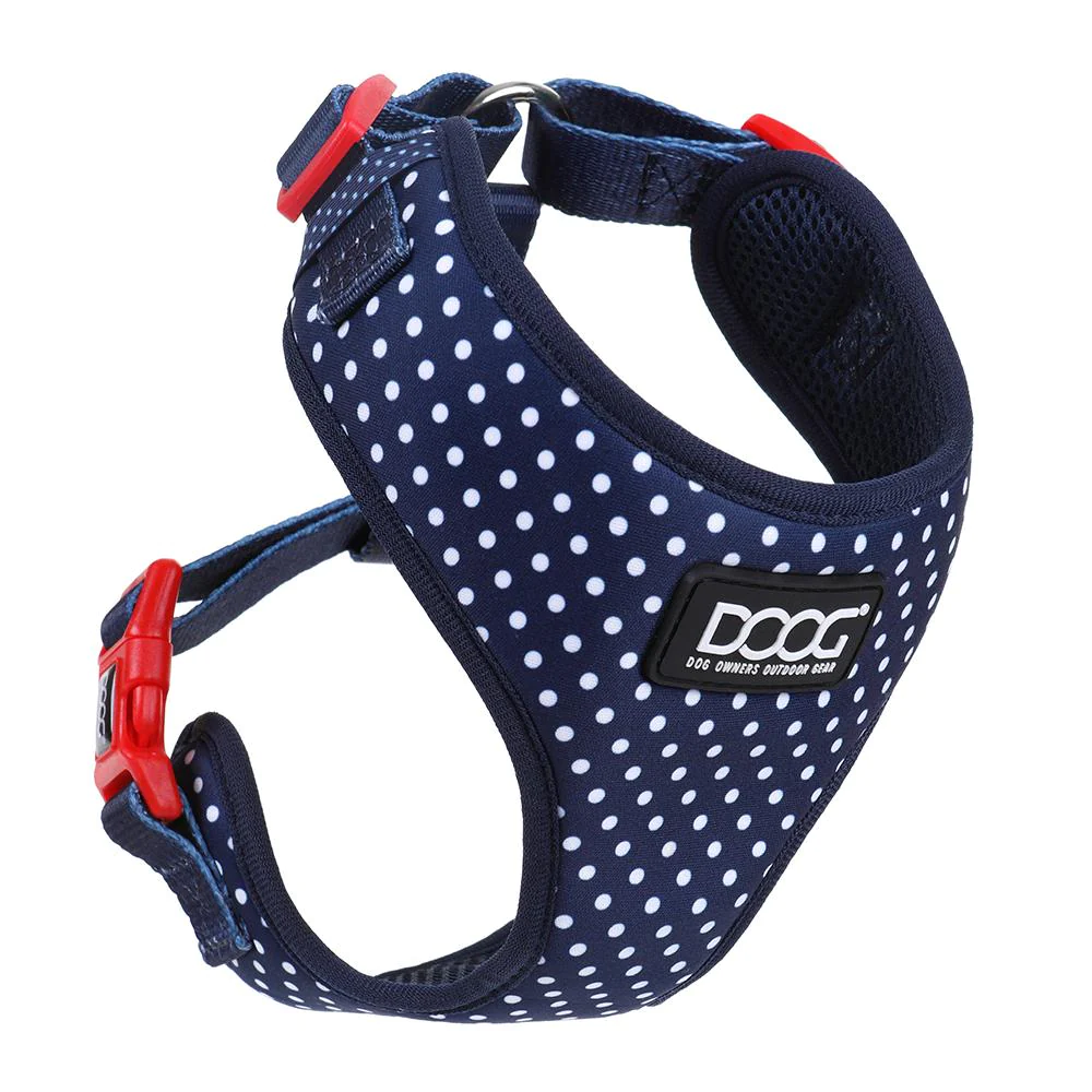 Neoflex Soft Harness - Stella - Navy with White Spots