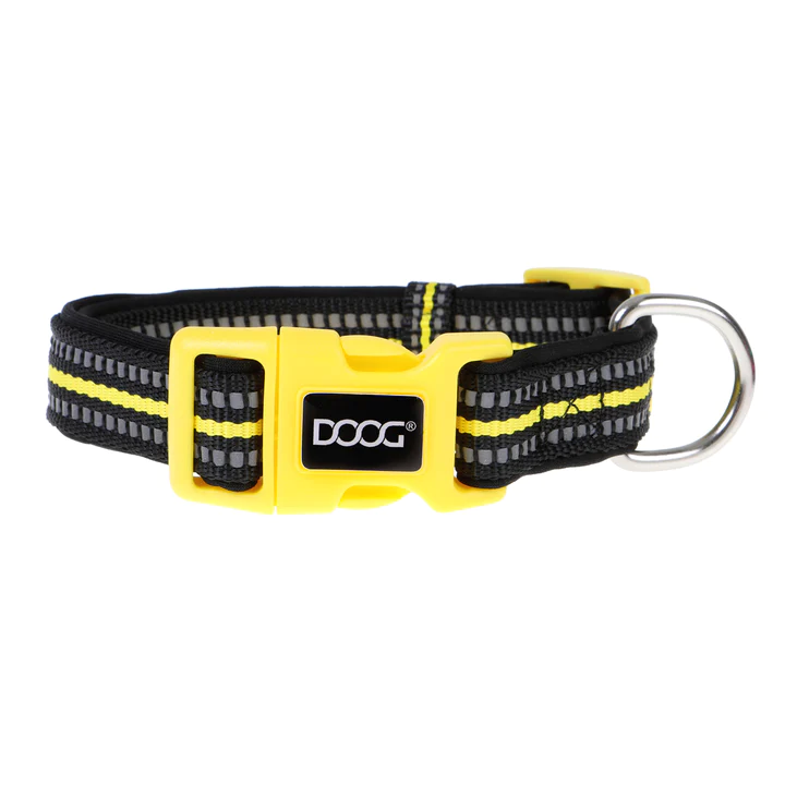 Collar - Bolt - Black & Neon Yellow
