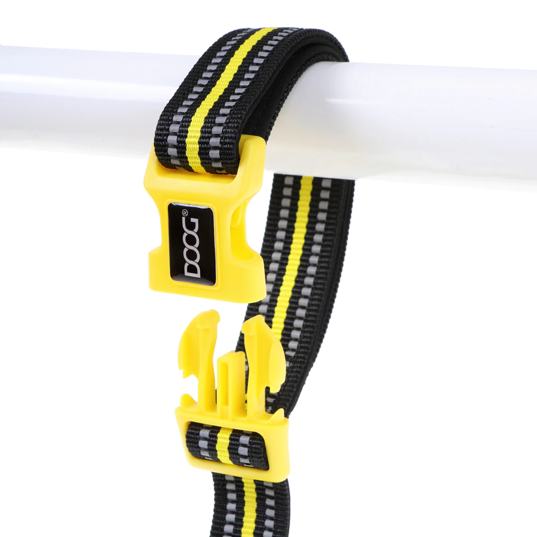 Lead - Clip It - Bolt - Black & Neon Yellow