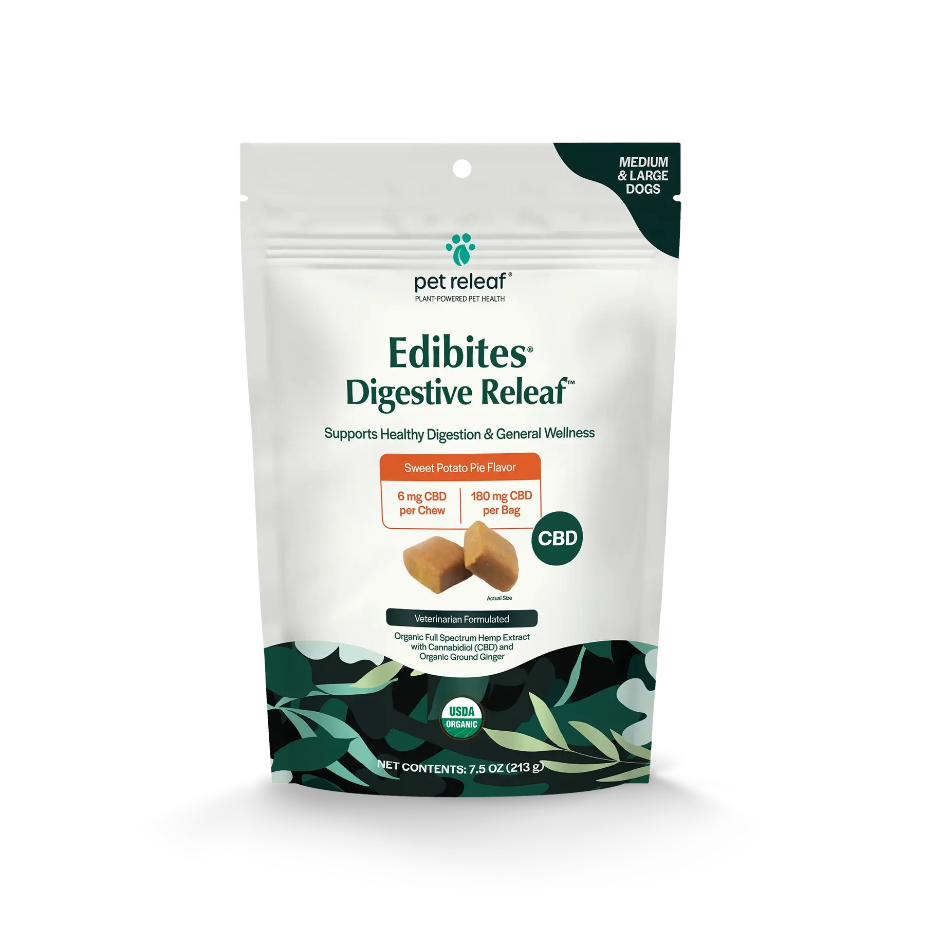 Digestive Releaf Organic Hemp Edibites - Sweet Potato Pie Flavor