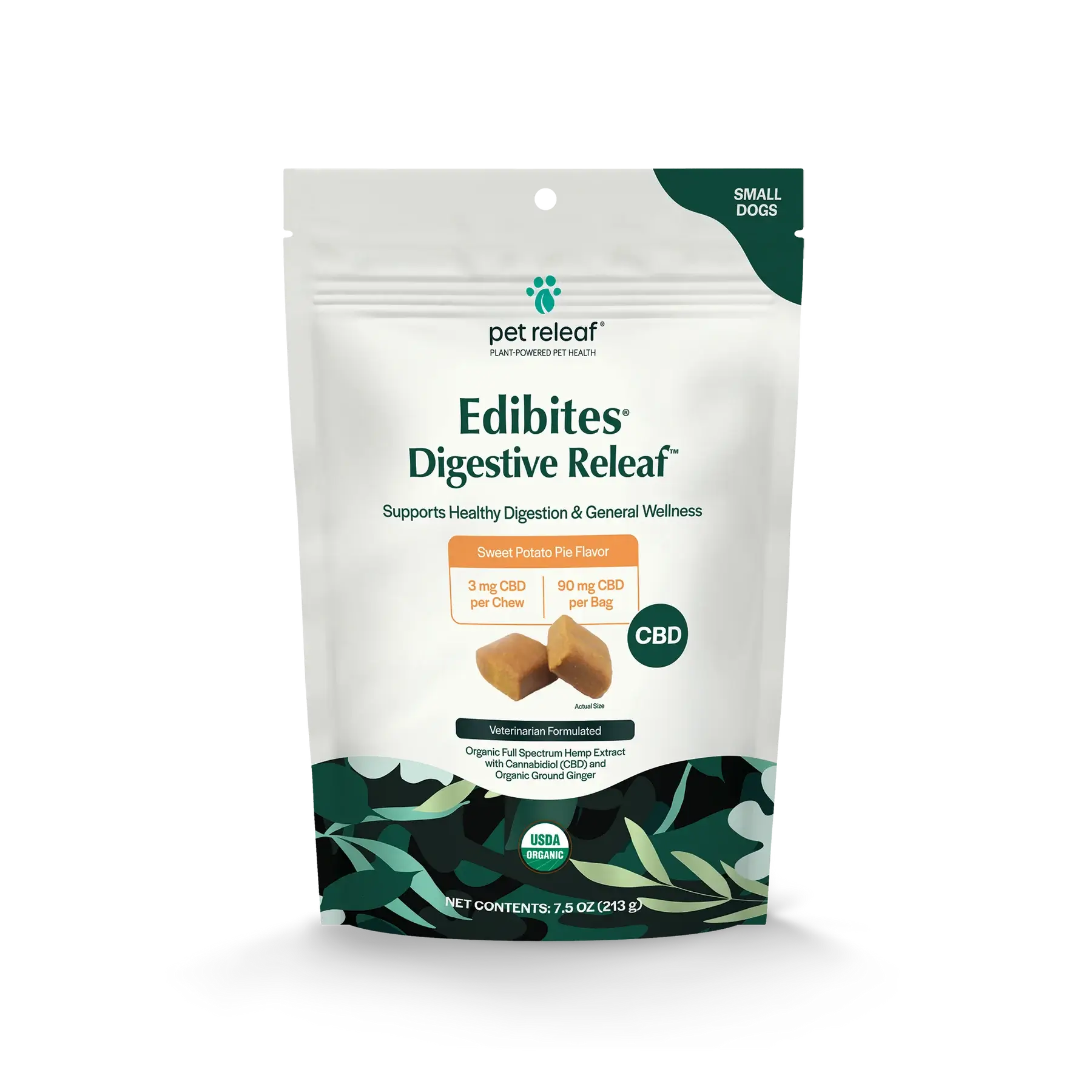 Digestive Releaf Organic Hemp Edibites - Sweet Potato Pie Flavor