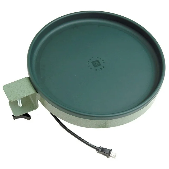 Heated Bird Bath 3-in-1 - Green/Light Green
