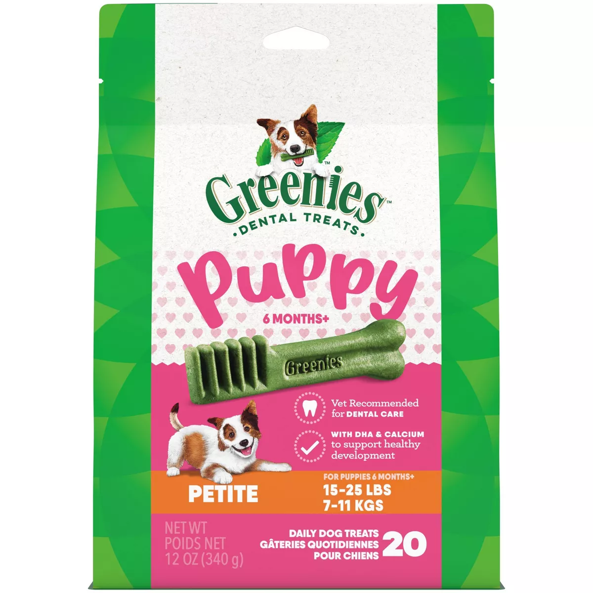 Greenies Puppy Dental Treat - Petite