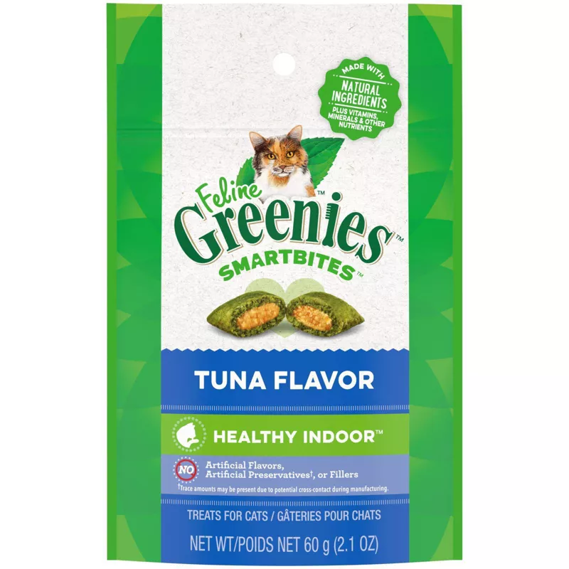 Greenies Smartbites Hairball Control - Tuna Flavor