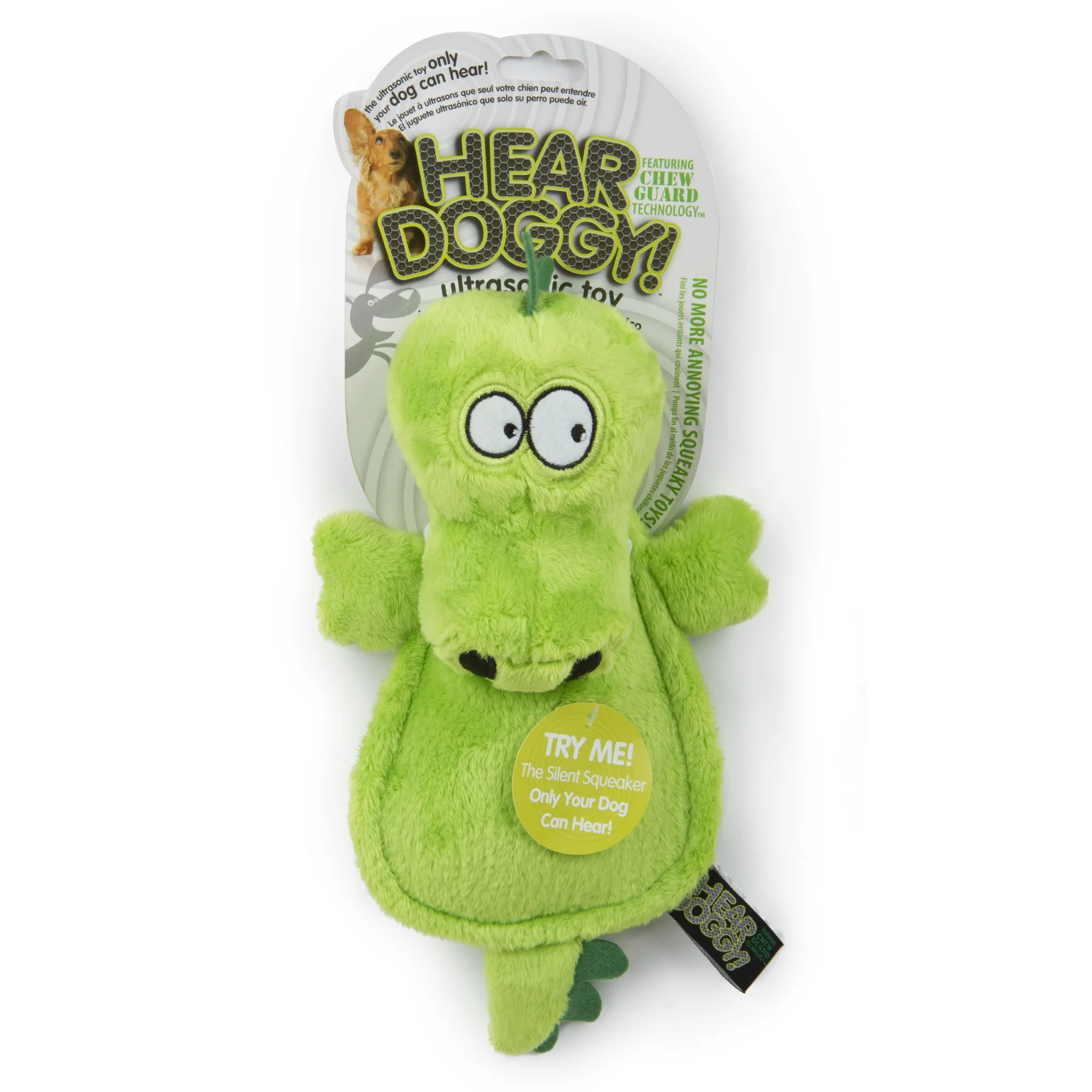 Hear Doggy Flattie with Ultrasonic Sound - Gator