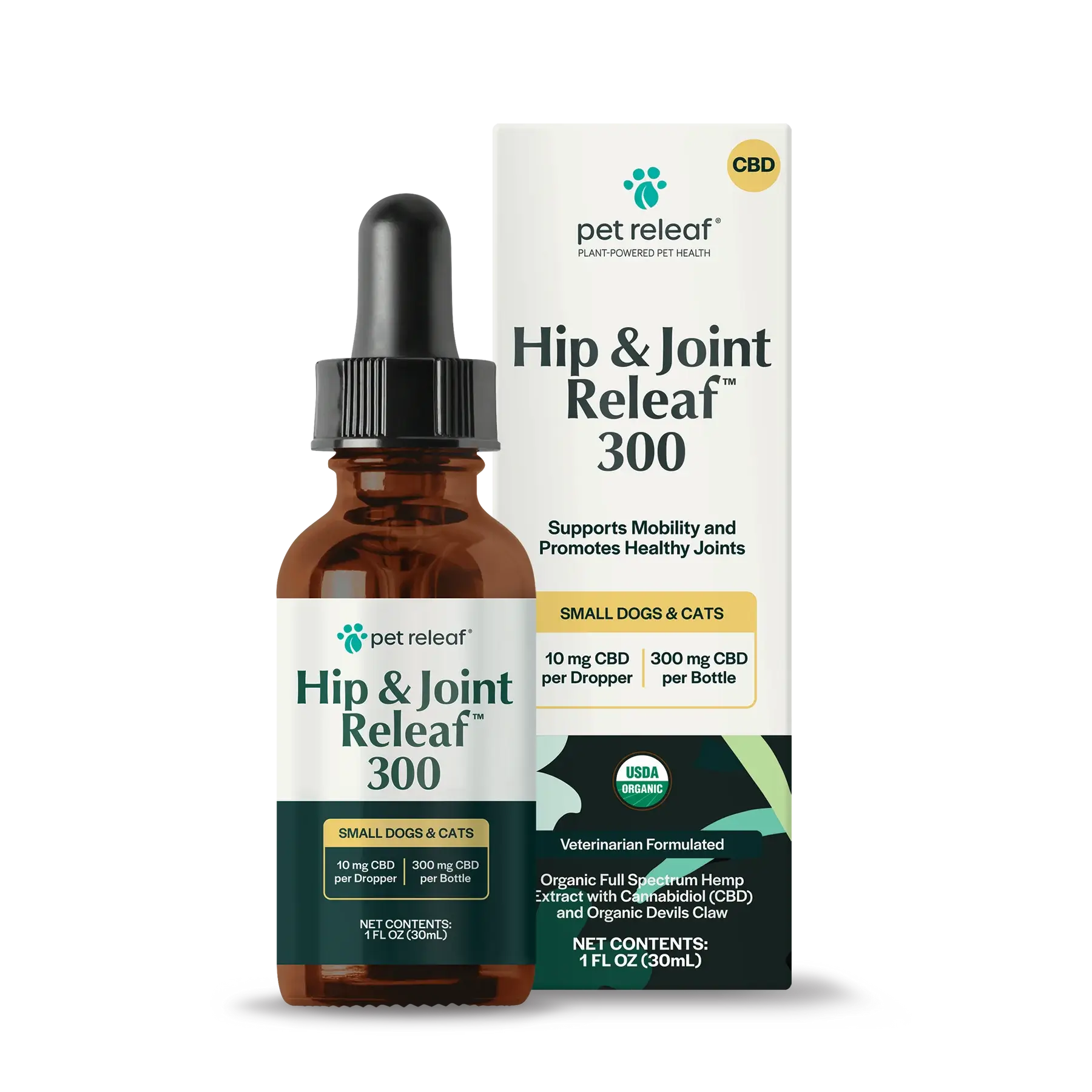Hip & Joint Releaf Organic Hemp Oil