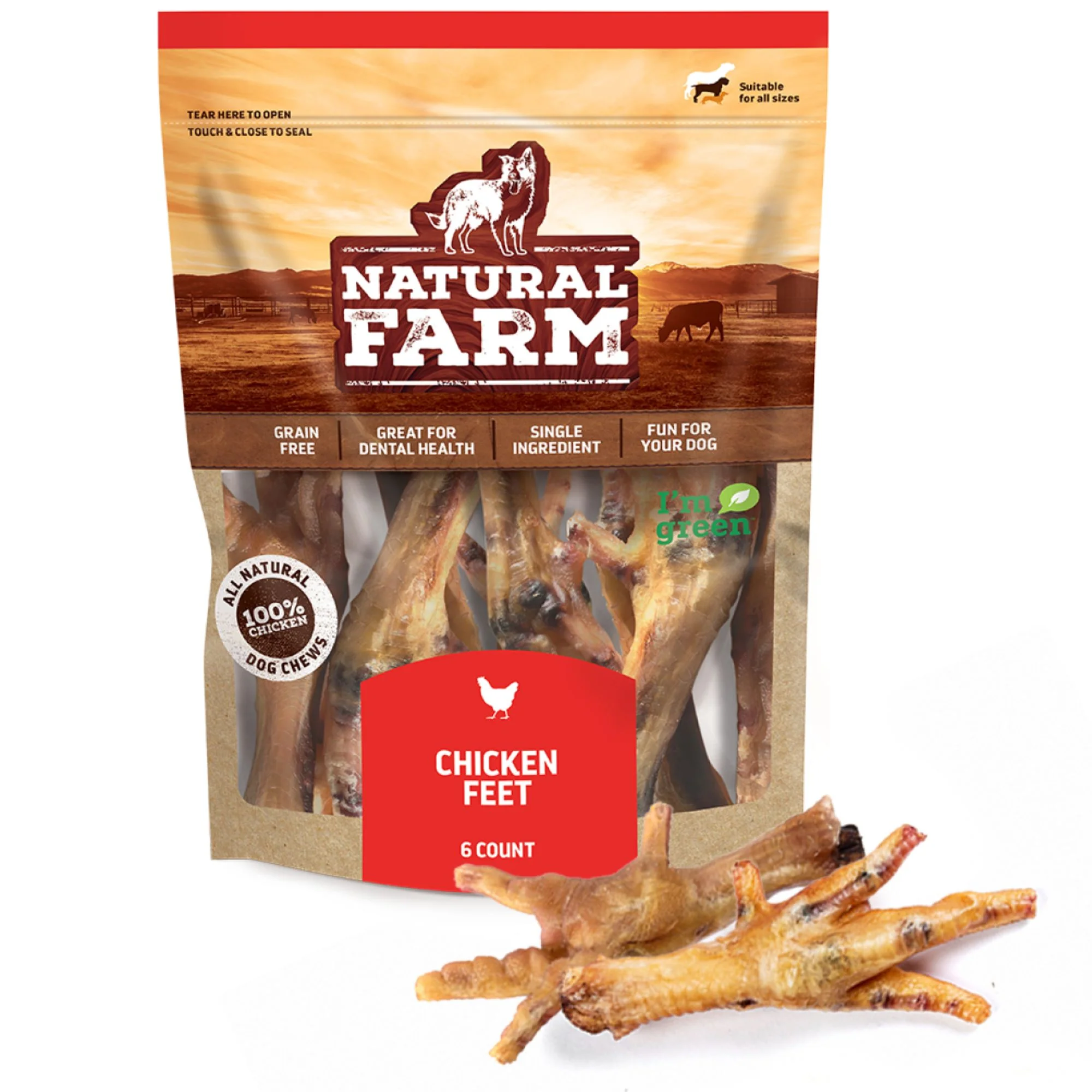 Chicken Feet - 6 Pack