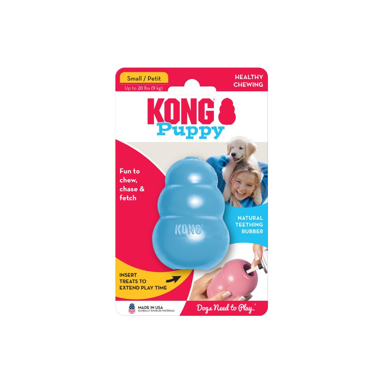 Puppy Stuffable Rubber Toy
