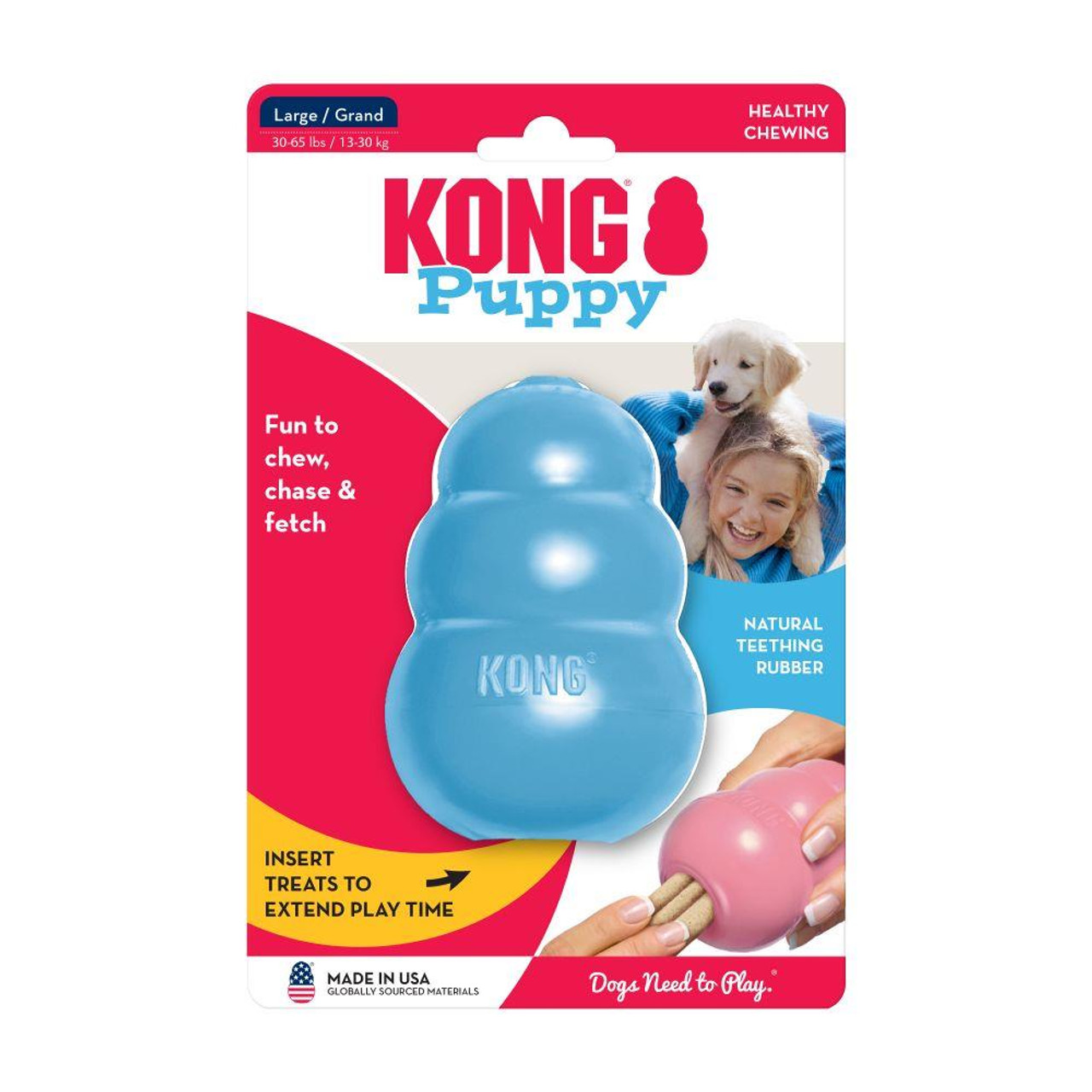 Puppy Stuffable Rubber Toy