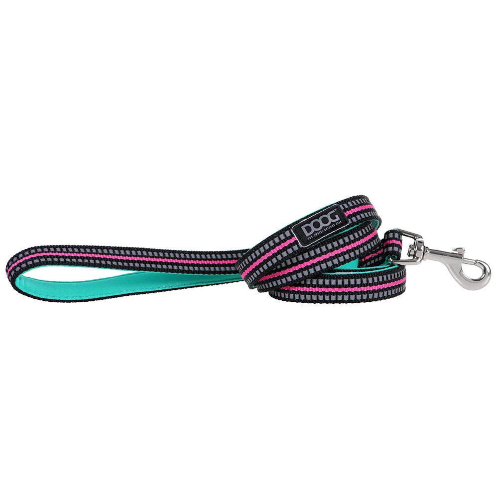 Lead - Rin Tin Tin - Neon Teal & Pink
