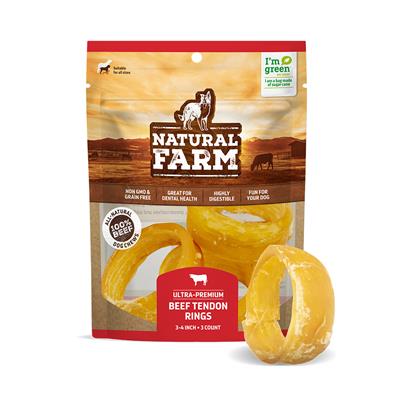 Beef Tendon Rings - 3 Pack