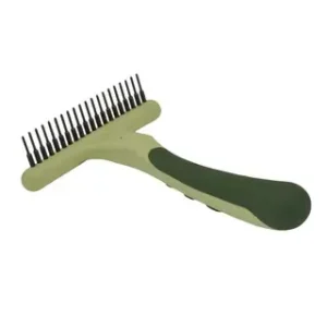 Single-Row Undercoat Rake for Dogs