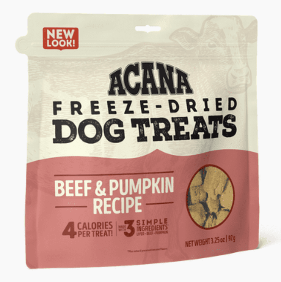 Freeze-Dried Treats - Beef & Pumpkin Recipe