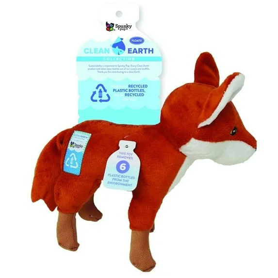 Clean Earth Plush Fox - Large