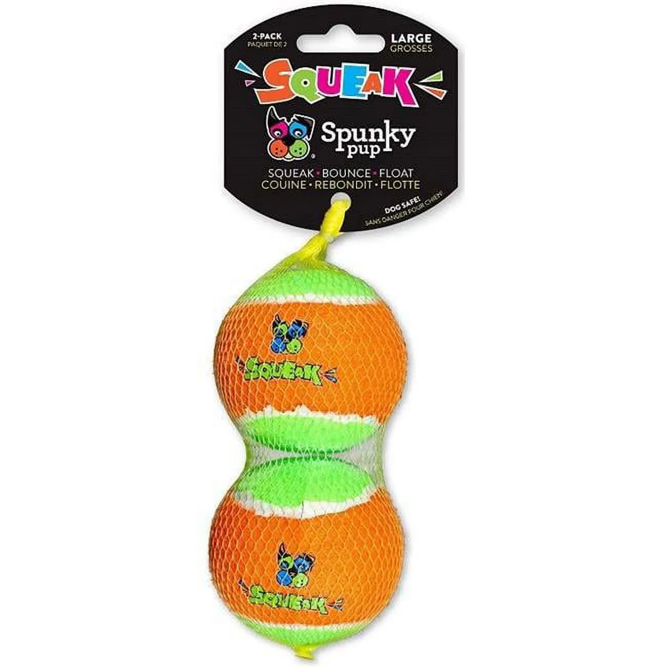 Tennis Balls - Squeaky - 2/Pack