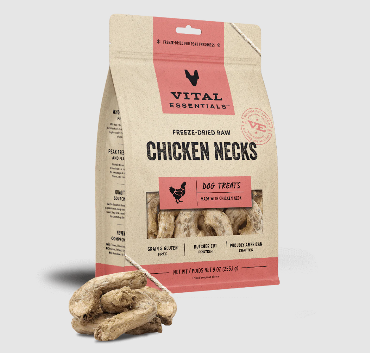 Freeze Dried Chicken Necks