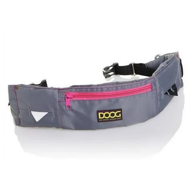 Walkie Belt - Grey with Pink