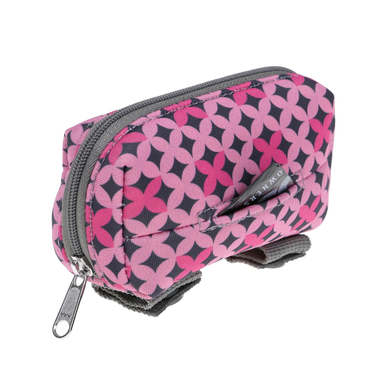 Walkie Pouch - Neoprene - Toto - Pink with Black Stars