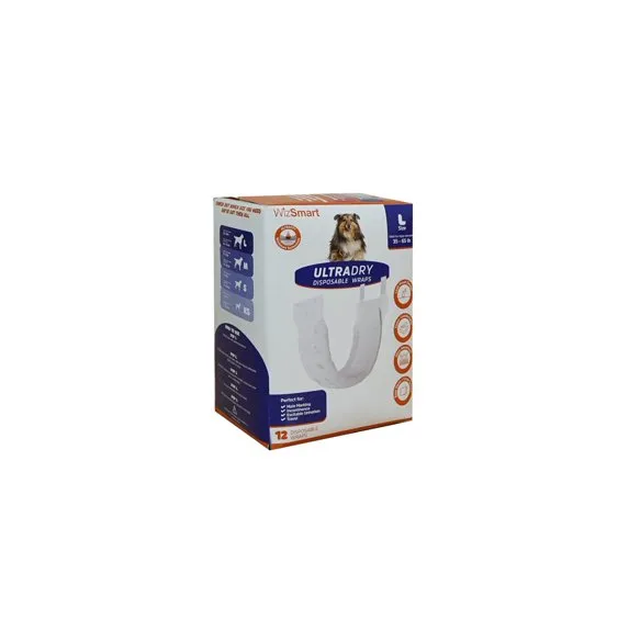 WizSmart UltraDry Male Wraps