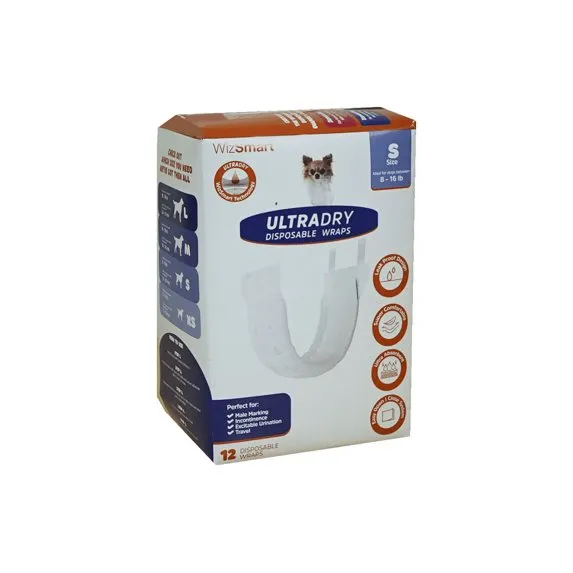 WizSmart UltraDry Male Wraps