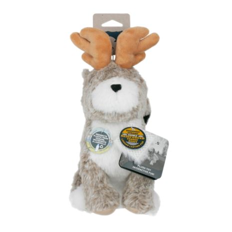 Plush Jackalope Animated Ear Toy