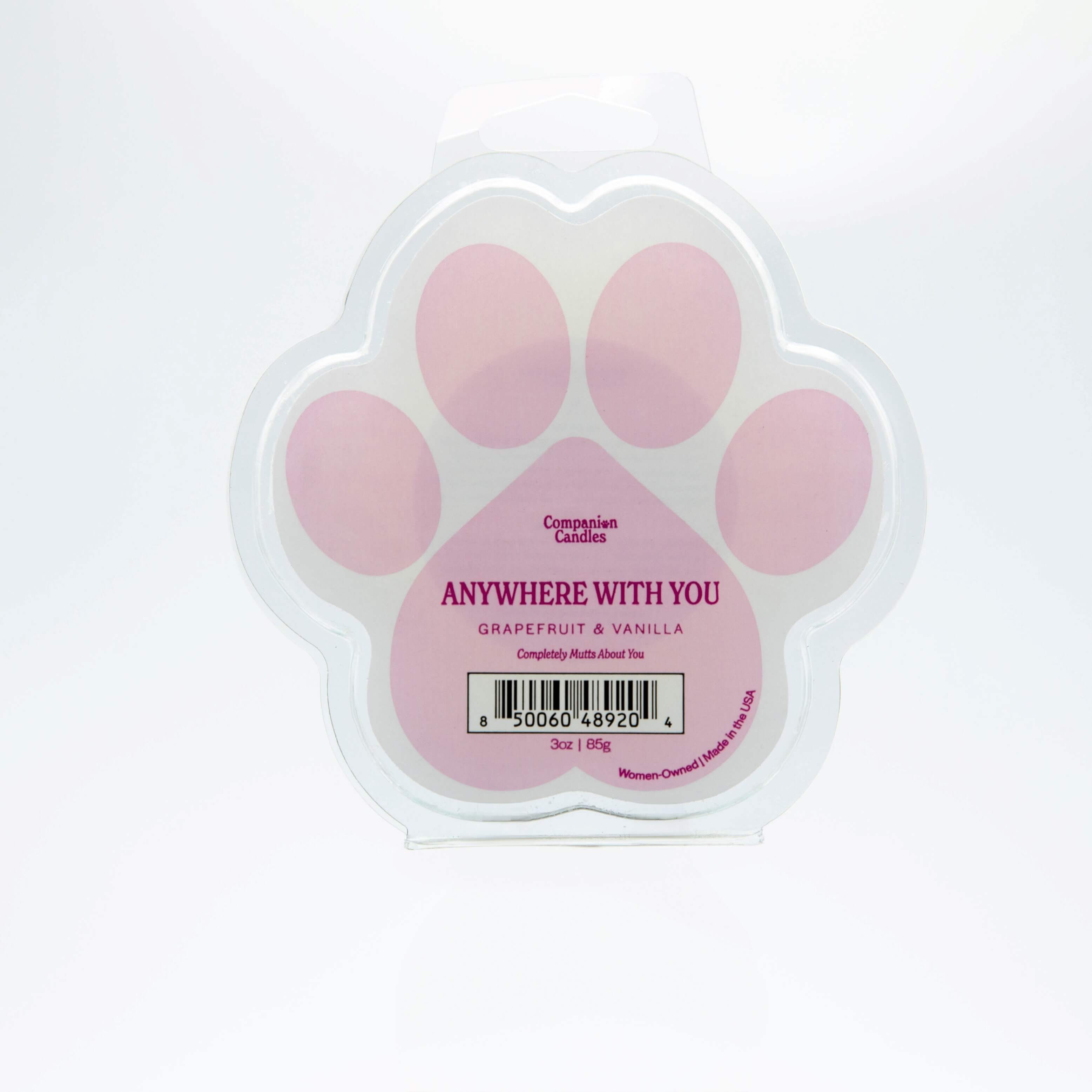 "Anywhere With You" Wax Melt - Grapefruit/Vanilla