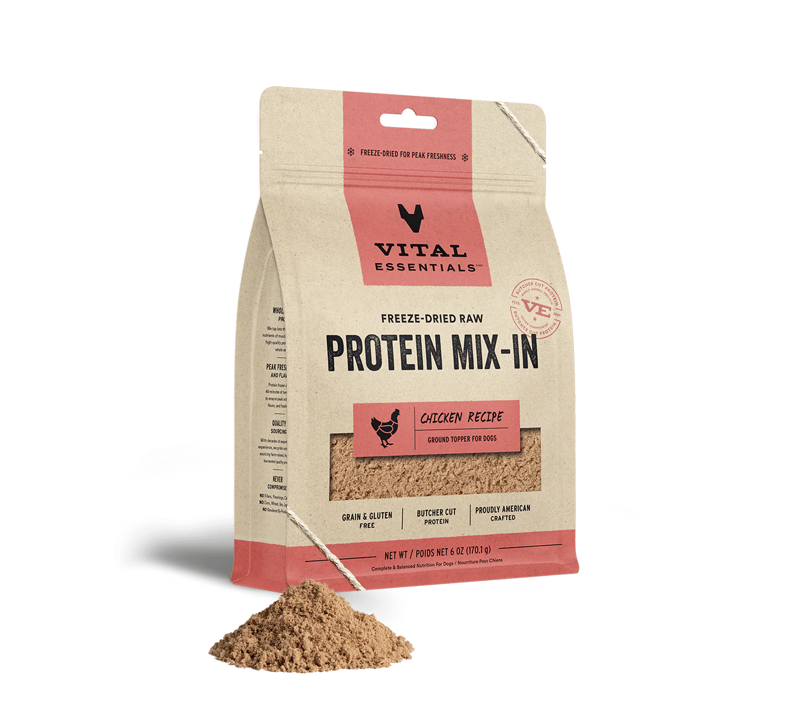 Freeze Dried Protein Mix-In Chicken Recipe Ground Topper