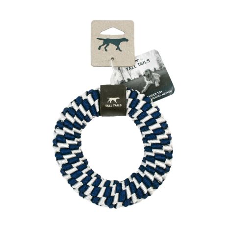 Braided Ring Toy - Navy