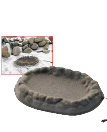 Four Seasons Birdbath - Tan