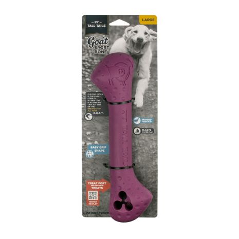 GOAT Sport Rubber Bone - 12" (Purple)
