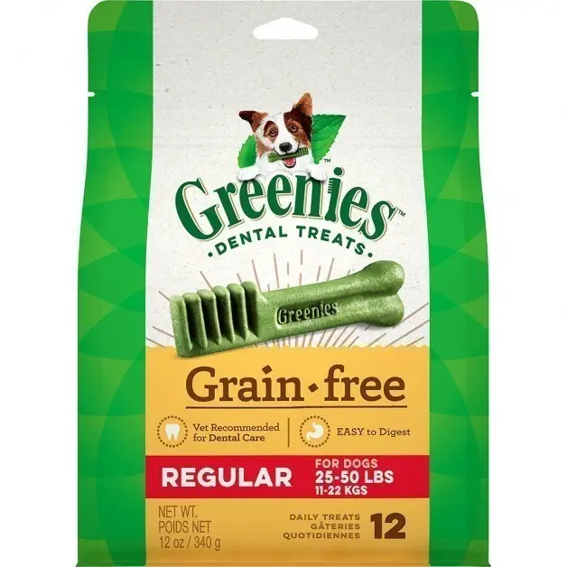 Greenies Grain-Free Dental Treat - Regular