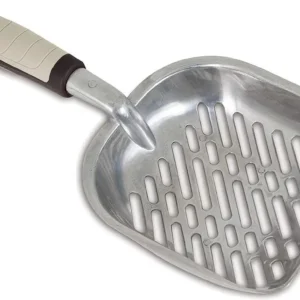 Metal Litter Scoop with Grip Handle