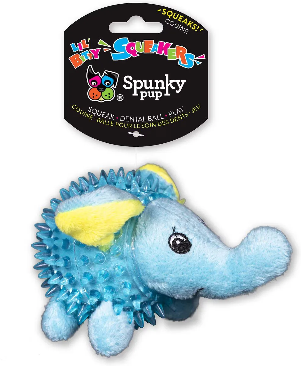 Lil' Bitty Squeakers - Blue Elephant