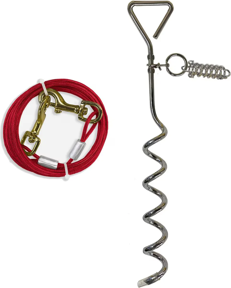 Walk-About Combo Spiral Stake