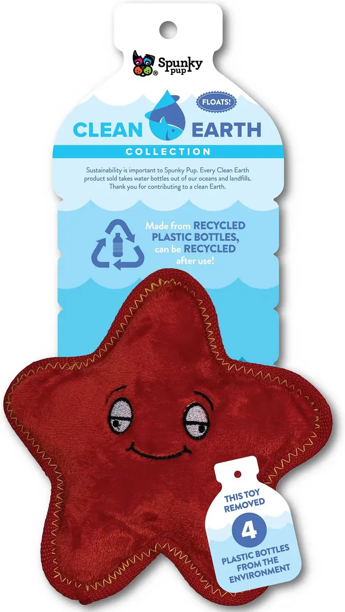 Clean Earth Plush Starfish - Small