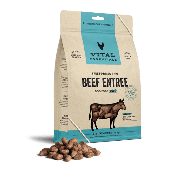 Freeze Dried Beef Entrée Nibs