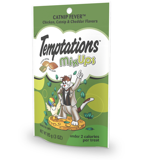 MixUps Catnip Fever™ - Chicken, Catnip & Cheddar Flavor
