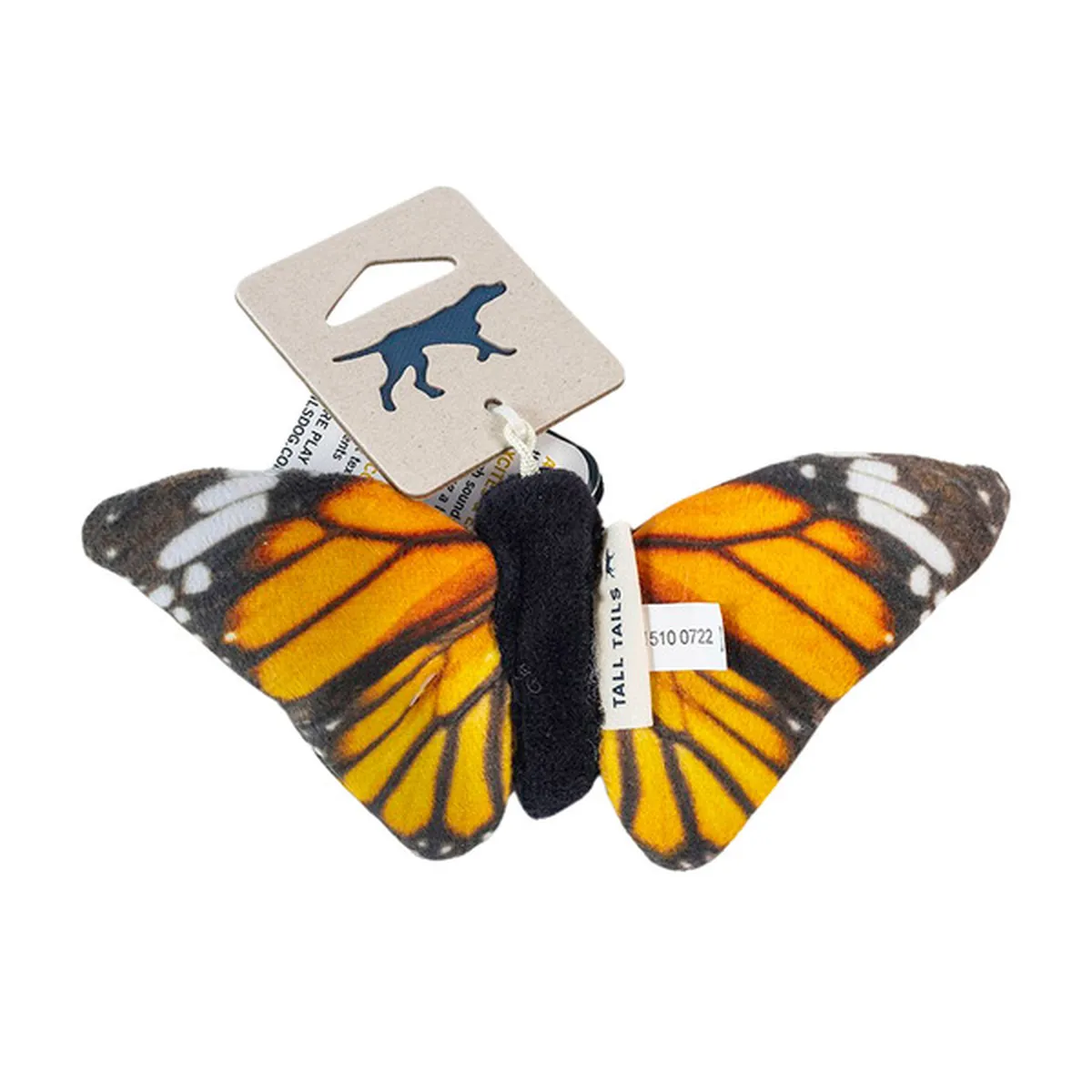 Plush Monarch Butterfly w/ Squeaker