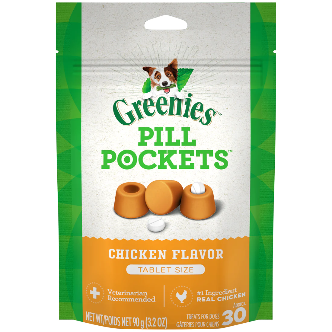 Greenies Pill Pockets - Chicken Flavor Tablets