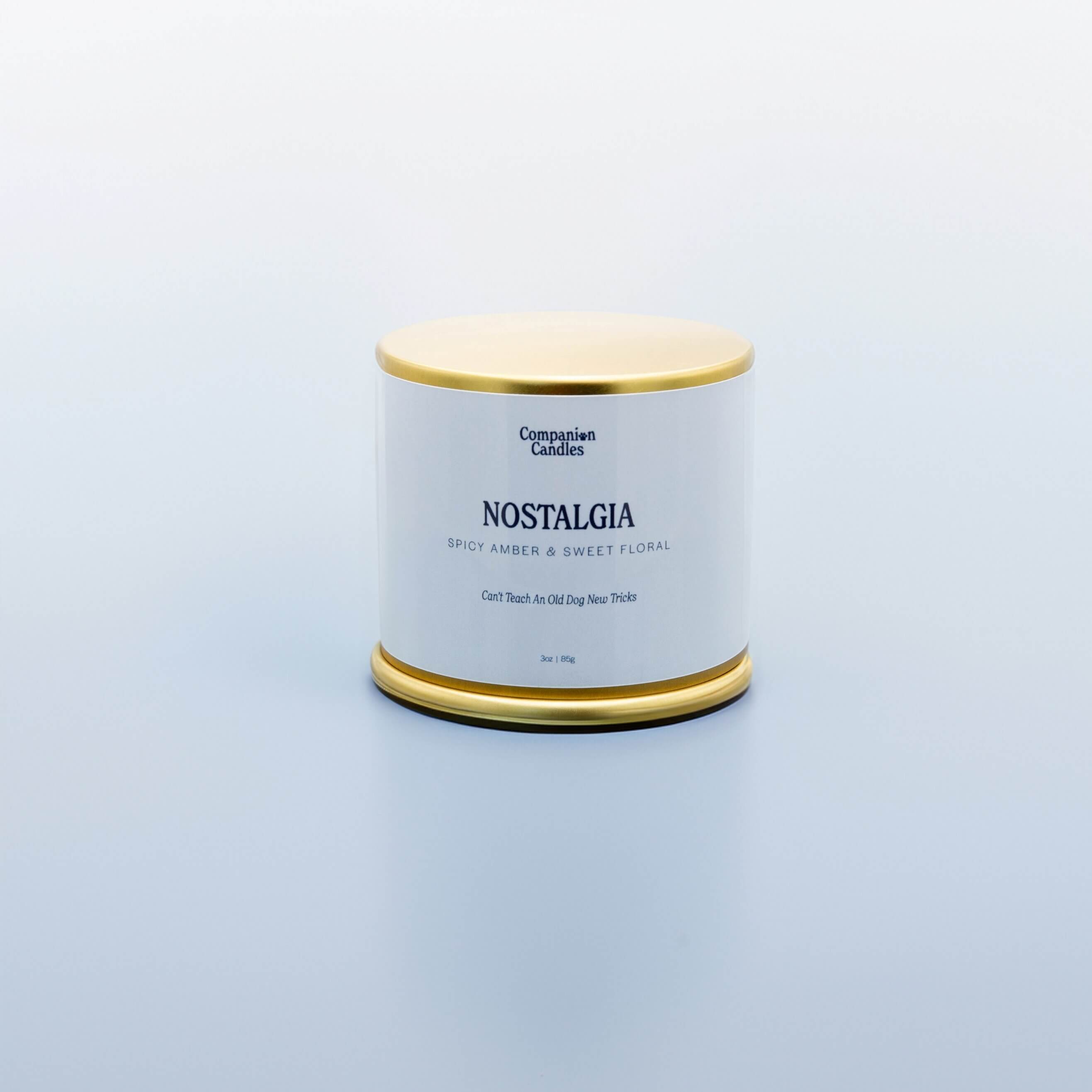 "Nostalgia" Mini Candle - Amber/Sweet Floral