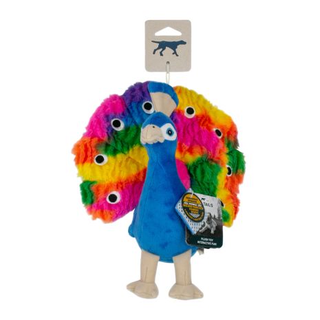 Peacock w/ Squeaker Toy