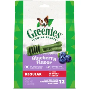Greenies Blueberry Dental Treat - Regular