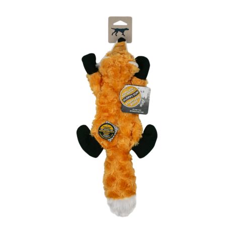Stuffless Fox w/ Squeaker Toy