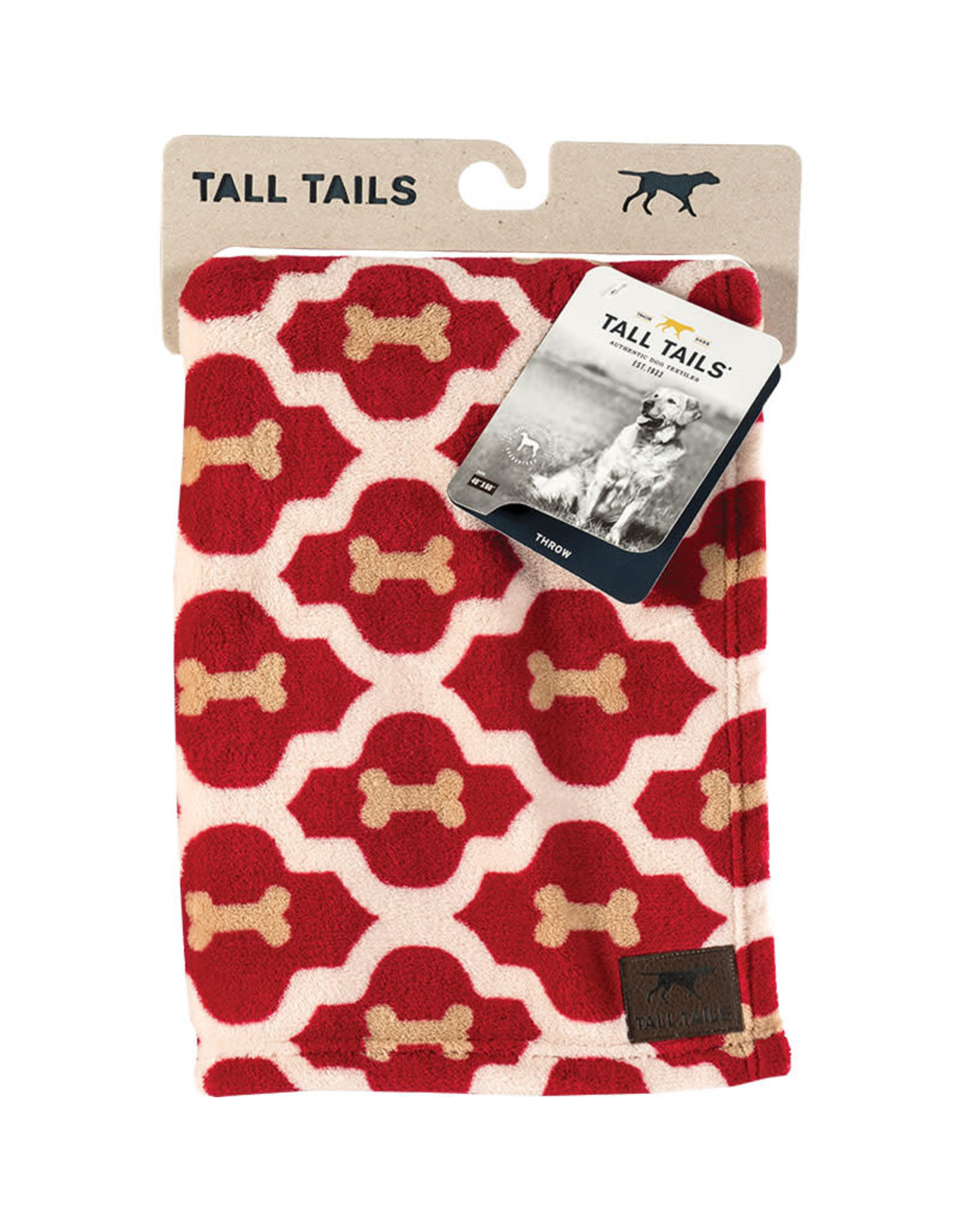 Blanket - Red Bone Print (Large)