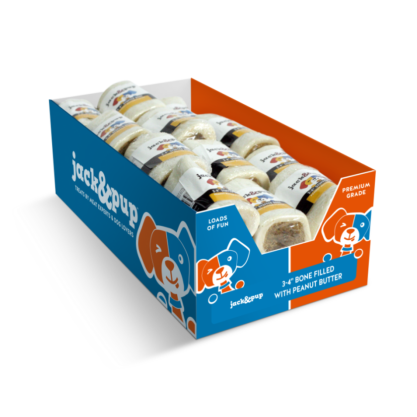 Filled Bone - Peanut Butter (Wrapped)