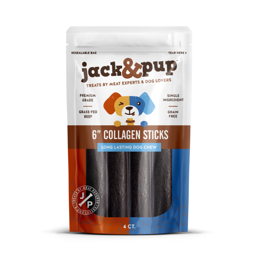 Collagen Sticks - 6" x 4 Count Bag