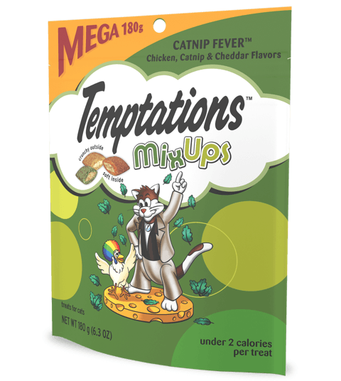 MixUps Catnip Fever™ - Chicken, Catnip & Cheddar Flavor