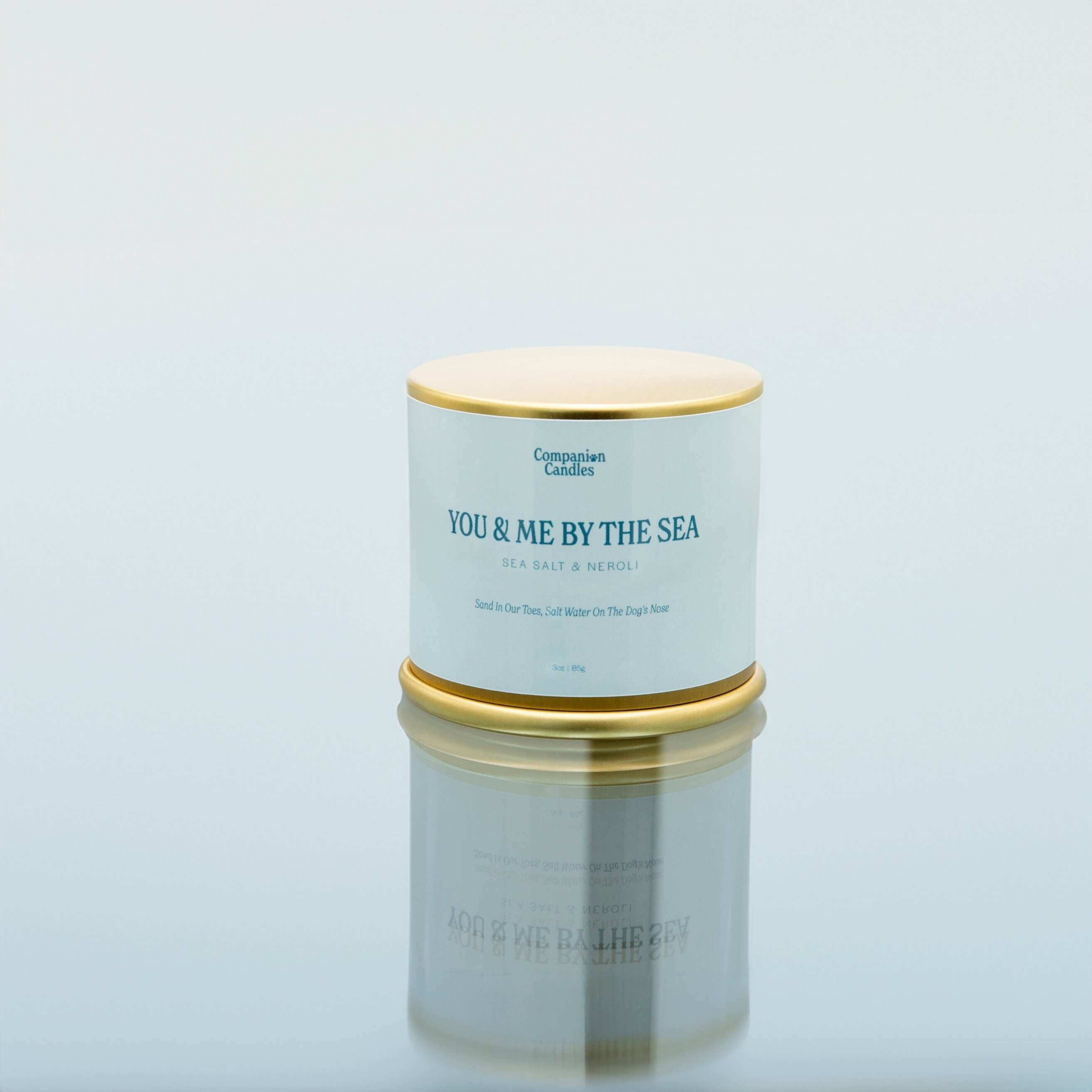 "You & Me by the Sea" Mini Candle - Sea Salt/Neroli